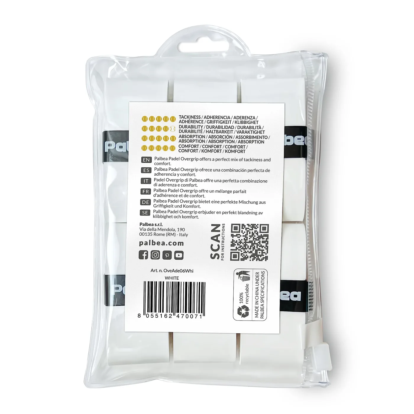 Palbea Grip Padel Extra Adherente (overgrip) foto 2