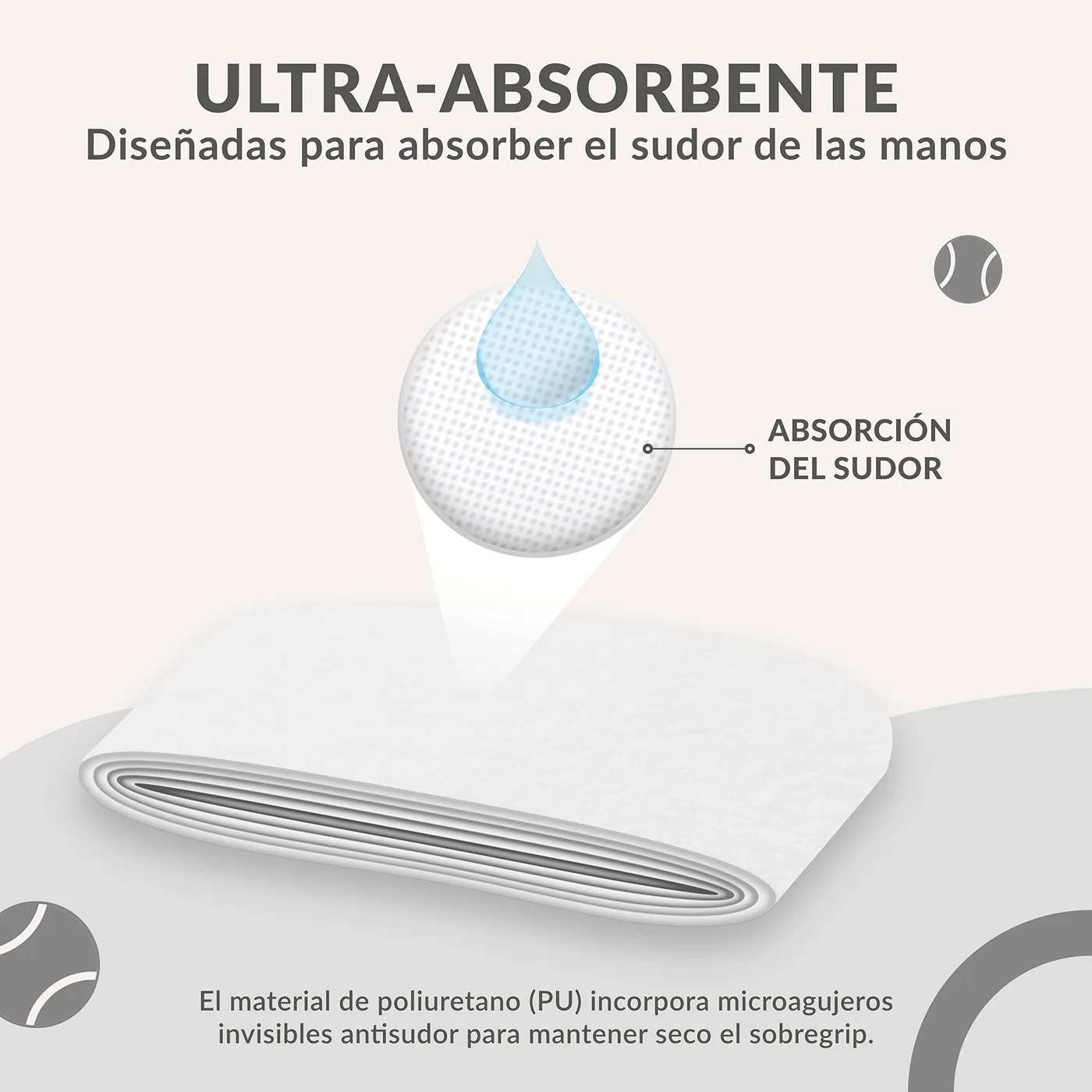 Palbea Grip Padel Extra Adherente (overgrip) foto 7