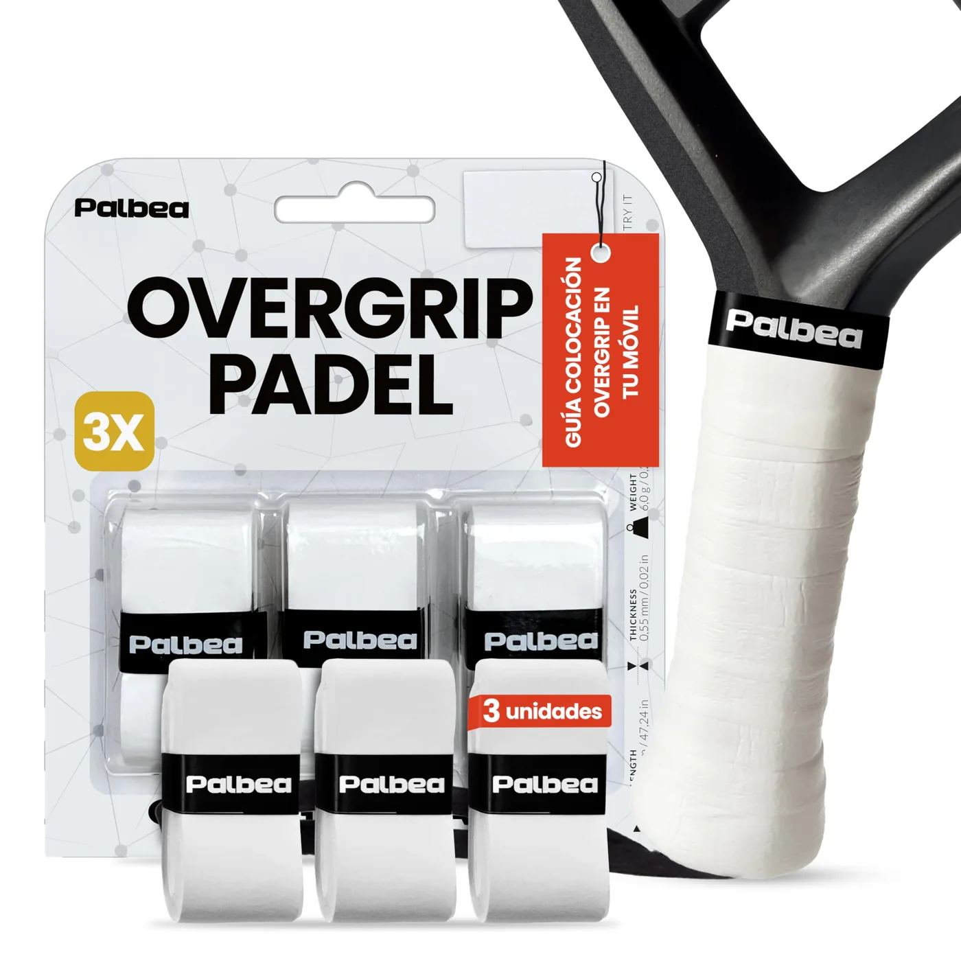 Palbea Grip Padel Extra Adherente (overgrip) foto 8
