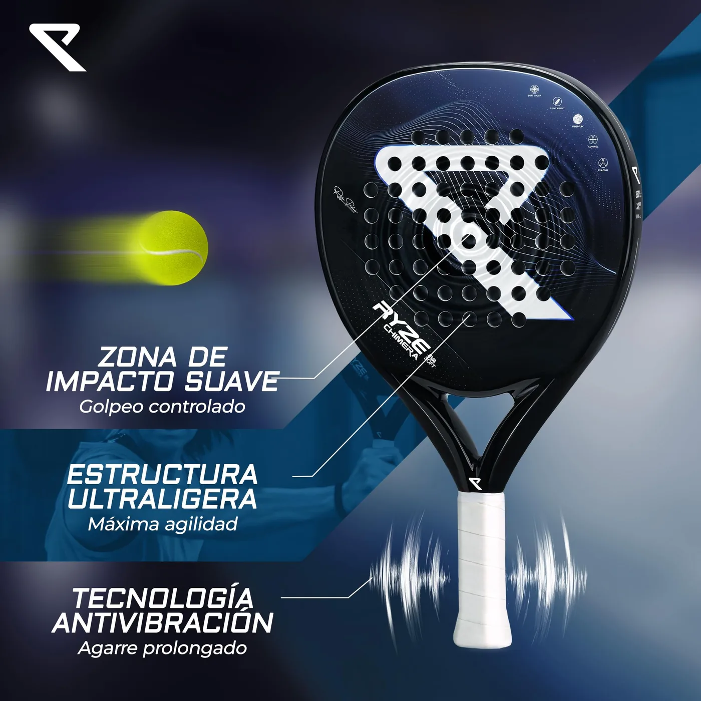RYZE Chimera Carbono/Fibra de Vidrio foto 2